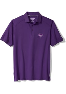 Tommy Bahama K-State Wildcats Mens Purple Team Captain Short Sleeve Fashion Polo