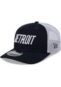 New Era Detroit Tigers City Connect 9SEVENTY Trucker Adjustable Hat - Navy Blue