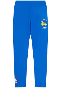 Pro Standard Golden State Warriors Girls Blue Retro Classics Bottoms Leggings