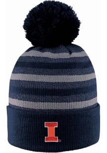 LogoFit Illinois Fighting Illini Dark Grey Doc Marled Mens Knit Hat