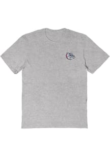 Vive La Fete Gonzaga Bulldogs Womens Grey Impressions Short Sleeve T-Shirt