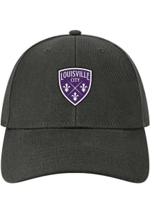 Louisville City FC Mens Black Serge 717X Structured Flex Hat