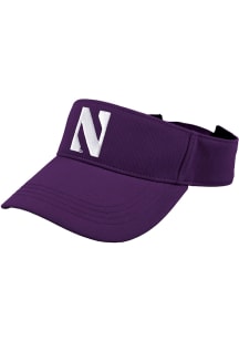 LogoFit Northwestern Wildcats Mens Purple Slice Adjustable Visor