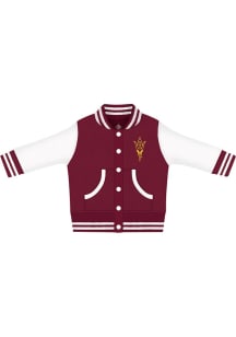 Arizona State Sun Devils Toddler Red Varsity Outerwear Light Weight Jacket