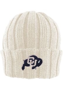 LogoFit Colorado Buffaloes Ivory Watchman Womens Knit Hat