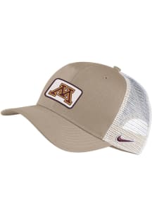 Nike Minnesota Golden Gophers Nike Mesh Back Rise Trucker Adjustable Hat -