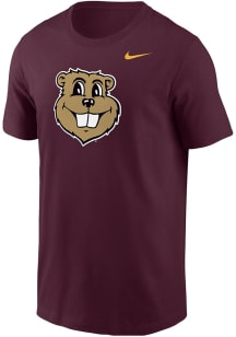Nike Minnesota Golden Gophers  Primary Logo Short Sleeve T Shirt
