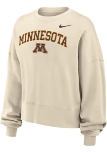 Nike Minnesota Golden Gophers Womens  Arch Crew Sweatshirt