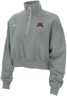 Nike Minnesota Golden Gophers Womens  Phoenix Qtr Zip