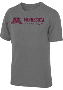 Nike Minnesota Golden Gophers Youth  Primary logo Short Sleeve T-Shirt