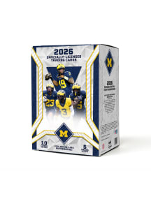 Michigan Wolverines 2026 Football Blaster Box Collectible NCAA Cards - Blue