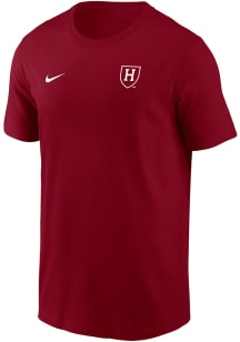 Nike Harvard Crimson Crimson Drifit Legend Tee Short Sleeve T Shirt
