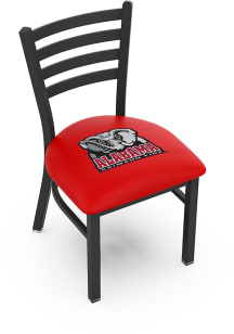 Alabama Crimson Tide Elephant Stationary Black Wrinkle Finish Pub Stool - Black