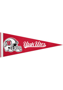 Utah Utes 12x30 Pennant - Red