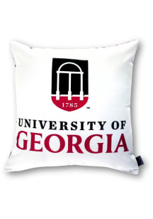 Georgia Bulldogs Black Arch Pillow Case