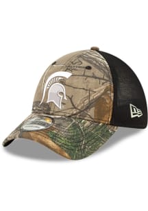 New Era Michigan State Spartans Mens Green Neo 39THIRTY Flex Hat