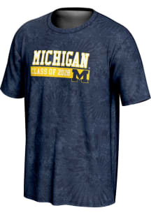 ProSphere Michigan Wolverines Navy Blue Class of 2028 Short Sleeve T Shirt