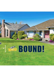 Toledo Rockets Bound Yard Sign - White