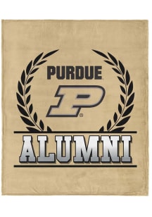 Purdue Boilermakers Alumni Silk Touch Fleece Blanket - Gold