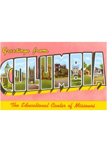 Missouri Greetings from Columbia Educational Center Vintage Magnet