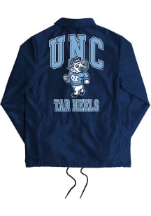 SLAM North Carolina Tar Heels Mens Oatmeal Coaches Jacket Light Weight Jacket