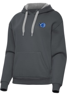 Antigua Orlando Magic Womens Charcoal Victory Hooded Sweatshirt