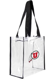 Utah Utes Square Stadium Womens Clear Tote