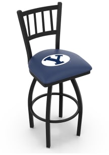 BYU Cougars Swivel Counter Pub Stool - Black