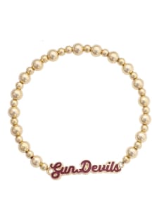 Arizona State Sun Devils Autograph Stretch Womens Bracelet