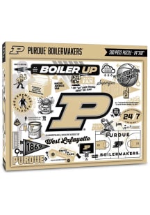 Purdue Boilermakers Scrapbook Puzzle
