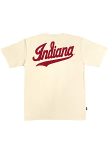 SLAM Indiana Hoosiers White Logo Script Short Sleeve T Shirt