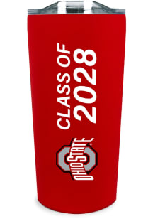 Ohio State Buckeyes 18oz Class of 2028 Soft Touch Stainless Steel Tumbler - Red