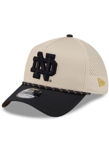 New Era Notre Dame Fighting Irish Mens Brown 2T DL 39THIRTY Flex Hat