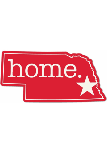 Lincoln Home Stickers - Red