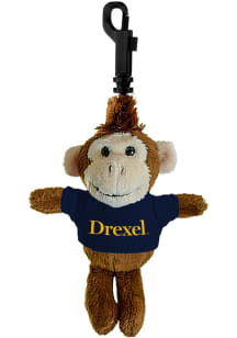 Drexel Dragons Monkey Keychain - Navy Blue