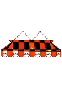 San Francisco Giants 40 Inch Stained Glass Black Billiard Lamp
