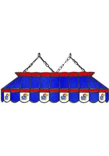 Kansas Jayhawks 40 Inch Stained Glass Red Billiard Lamp