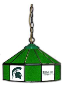 Michigan State Spartans 14 Inch Stained Glass Pub Lamp