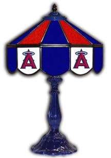 Los Angeles Angels 21 Inch Glass Pub Lamp