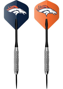 Denver Broncos Fan Flight Dart Board Cabinet