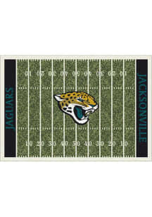 Jacksonville Jaguars 4x6 Homefield Interior Rug - Green