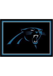 Carolina Panthers 4x6 Spirit Interior Rug - Blue