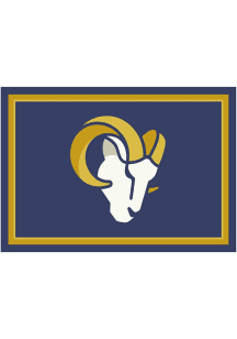 Los Angeles Rams 8x11 Spirit Interior Rug - Blue