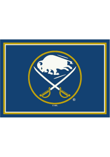 Buffalo Sabres 8X11 Spirit Interior Rug - Navy Blue