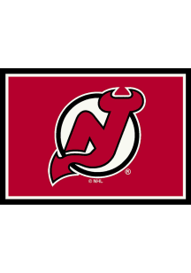New Jersey Devils 8X11 Spirit Interior Rug - Red