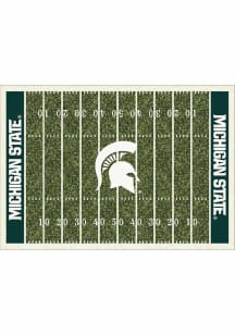 Michigan State Spartans 8x11 Homefield Interior Rug - Green