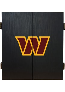 Washington Commanders Fans Choice Set Dart Board Cabinet