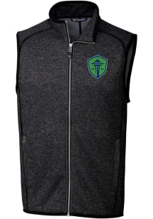 Cutter and Buck Seattle Sounders FC Big and Tall Charcoal Mainsail Mens Vest