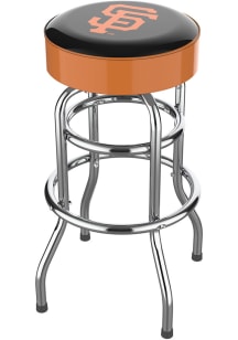 San Francisco Giants Chrome Pub Stool - Orange