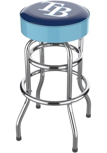 Tampa Bay Rays Chrome Pub Stool - Navy Blue